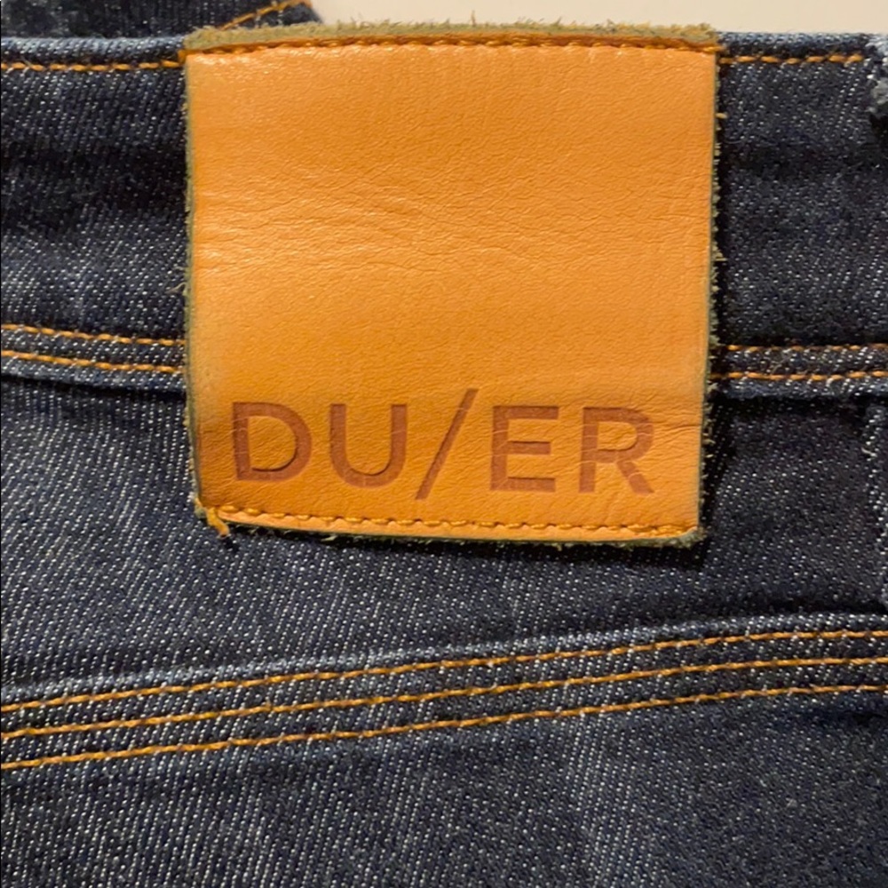 DUER relaxed denim —full movement jeans